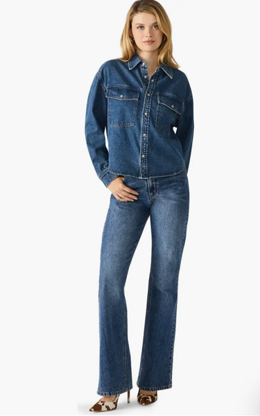 Steve Madden Judith Top Dark Navy