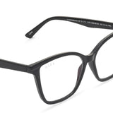 DIFF Leah Black Blue Light Readers 2.0