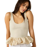 Steve Madden Jess Top Oatmeal