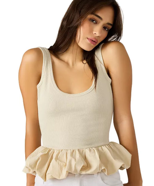 Steve Madden Jess Top Oatmeal