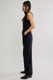 Free People Corsica Jumpsuit Raven