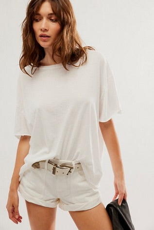 Free People Nina Tee Ivory
