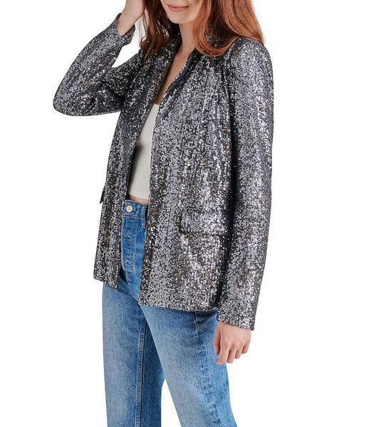 Steve Madden Payton Blazer Silver