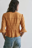 Free People Salone Eyelet Top Bronzer