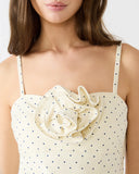Steve Madden Peony Dress Pristine Ivory