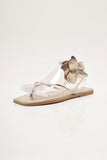 Free People Mismatched Magnolia Sandal Gold