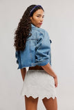 Free People Eyes On You Skort Ivory