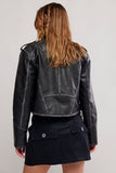 Free People Riverfront Vegan Mini Black