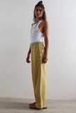 Free People Breezy Denim Pull On Antelope
