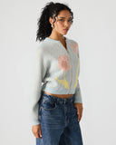 Steve Madden Jena Sweater Jacket Multi