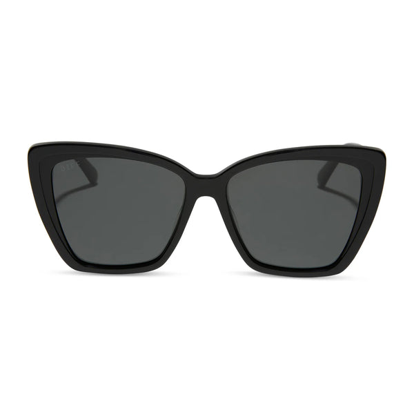 DIFF Becky II Black Dark Smoke Polarized