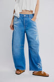 Free People Good Luck Printed Barrel Sun Fade