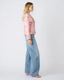 Steve Madden Regina Blazer Rosette Pink