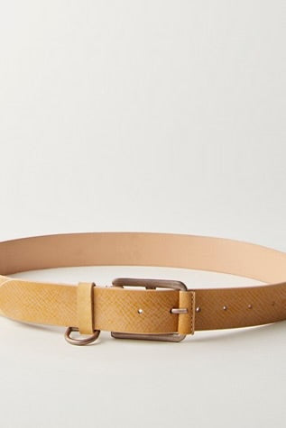 Free People WTF Brooklyn Belt Italian Straw