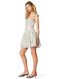 Steve Madden Ashtin Dress White Disty Floral