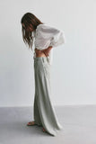 Free People Haven Mr Baggy Wide Leg Jean Seagrass