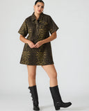 Steve Madden Freddy Dress Hot Spots Print