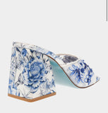 Betsey Johnson Roo Blue Floral
