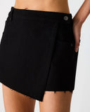 Steve Madden Brighten Skort Washed Black