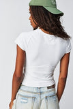 Free People Protagonist Tee White