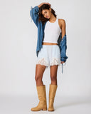 Steve Madden Daisee Short Blue Ice