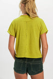 Free People Take 2 Tee Warm Olives