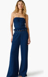 Steve Madden Harbor Strapless Top Soft Indigo