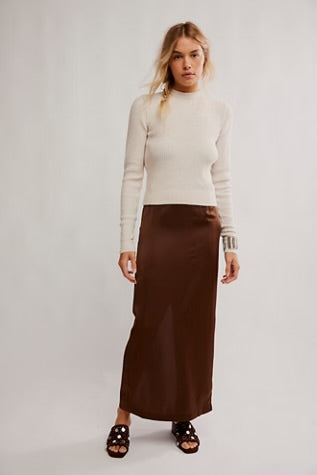 Free People Even After Pullover Almond Milk Heather