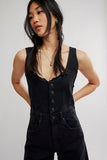 Free People Corsica Jumpsuit Raven