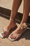Free People Mismatched Magnolia Sandal Gold