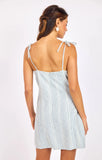 Blue Ivory Flying Kite Mini Dress