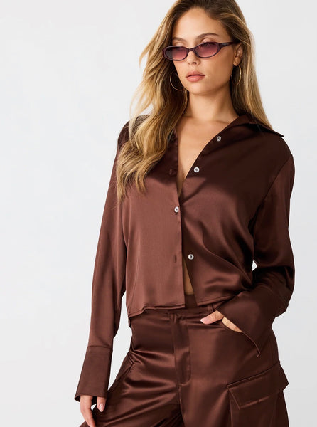 Steve Madden Mare Top Chocolate