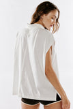 Free People Keep on Polo Clean Ivory