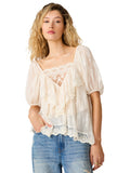 Steve Madden Vickie Top Cream