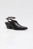 Free People Tell Me About It Studded Black Leather