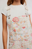 Free People Ziggy Printed Shortall Sun Drenched Combo