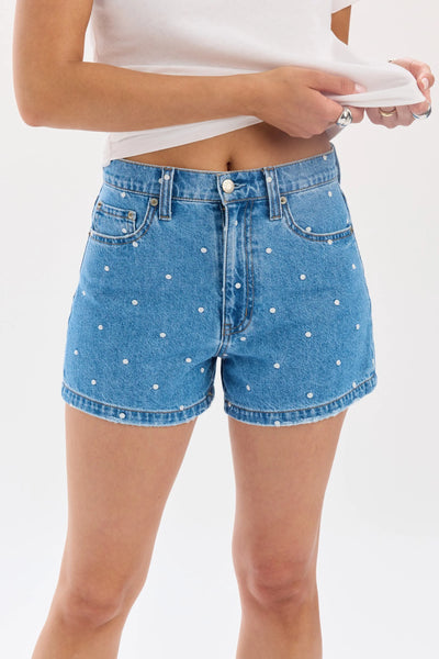 DAZE The Knockout High Rise A-line Short