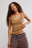 Free People Jamie Buckle Tank Beehive