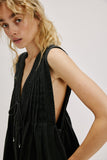 Free People Webster Romper Black