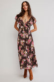 Free People Forsythia Maxi Deep Fudge Combo