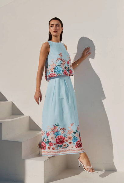 Sky Printed Tank Top