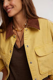Free People Martha Workwear Jacket Rattan