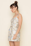 Ivory Multi A-Line Dress