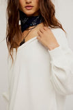 Free People Coast 2 Coast Thermal Clean Ivory