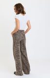 DAZE Far Out High Rise Wide Leg Cool Cat