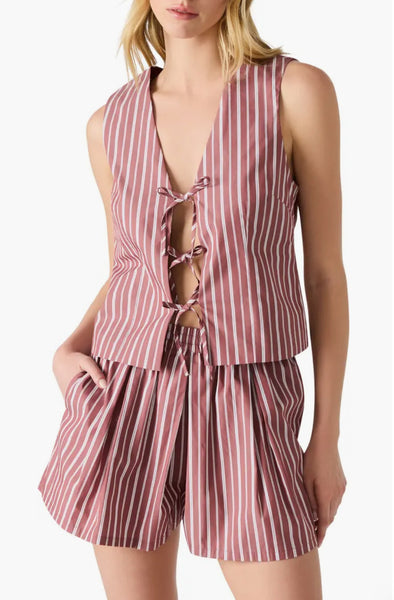 Steve Madden Aliza Top Dusty Brick
