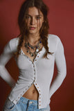 Free People Going Places Cardi Ivory