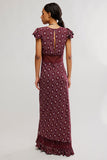 Free People Eternal Soul Maxi Maroon Combo
