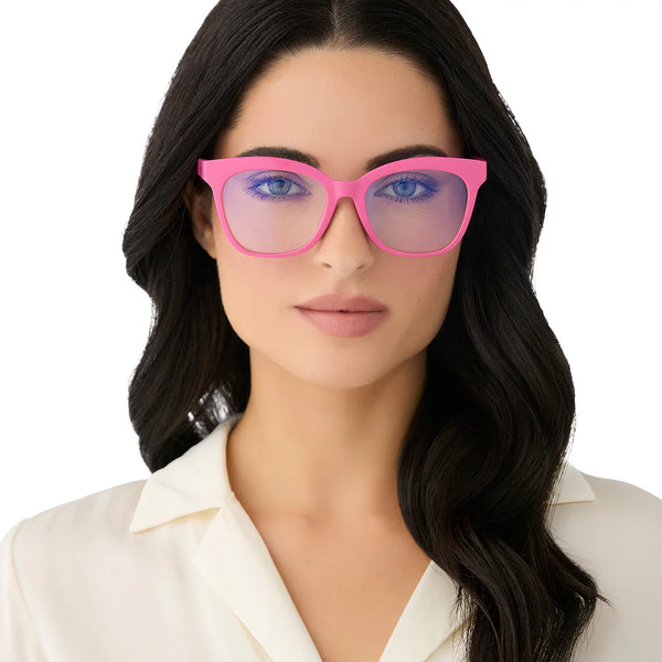 DIFF Willa Bubblegum Pink Blue Light Readers 2.5