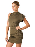 Steve Madden Linabel Dress Dark Olive